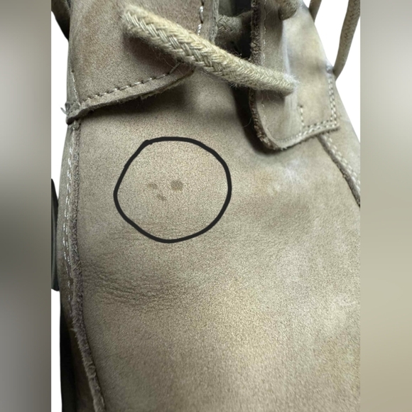 Rieker Tan Shoe Suede Mens Size 43 EUC Sand Color - Picture 9 of 9